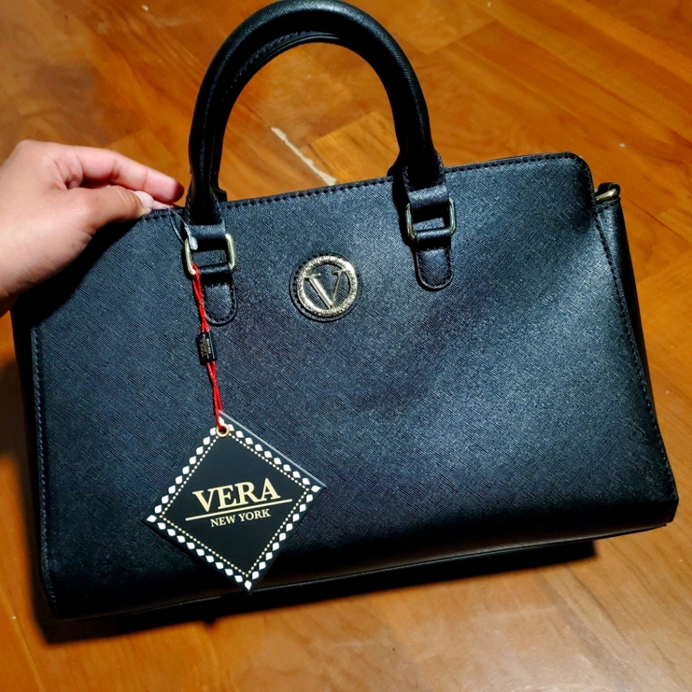 Vera New York Bradley black satchel